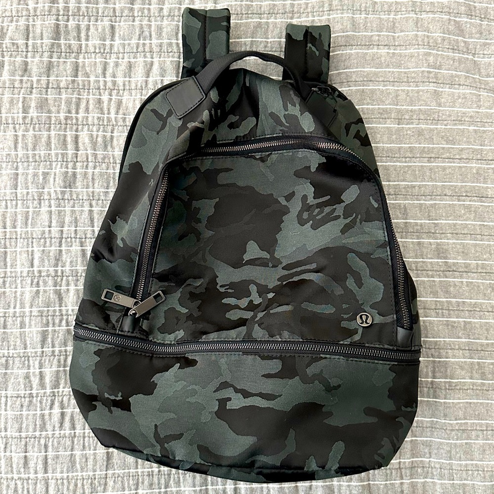 Lululemon camo backpack!